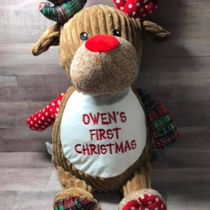 Reindeer Holiday Cubby