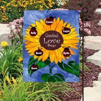 Grandma's Love Bugs Flag