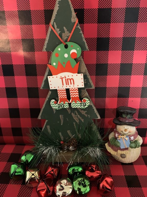 Elf Feet - Red and Green Stripes