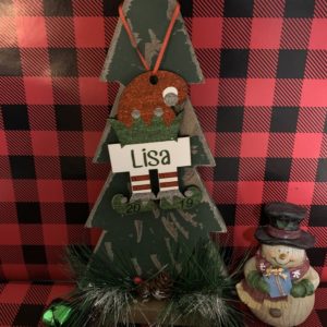 Elf Feet - Red and Green Glitter