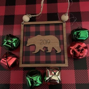 Bear Wood Ornament