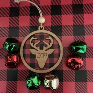 Deer Wood Ornament