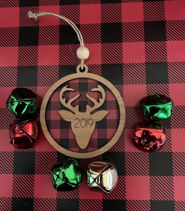 Deer Wood Ornament