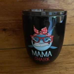 Mama Shark Wine Tumbler