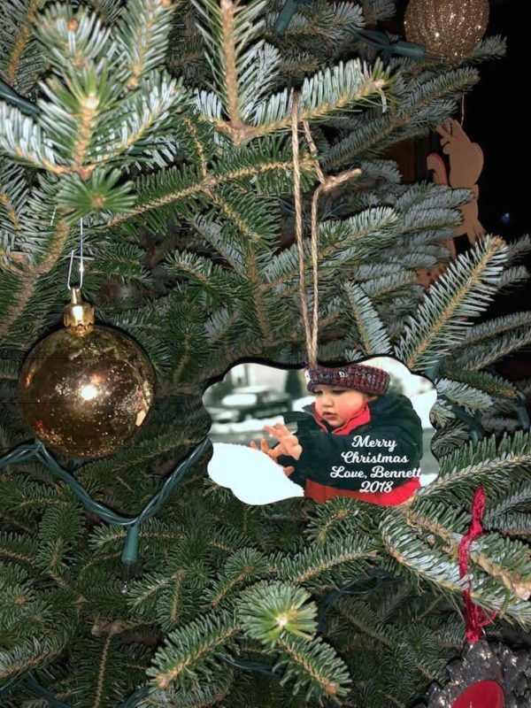 Personalized Wedding Ornament