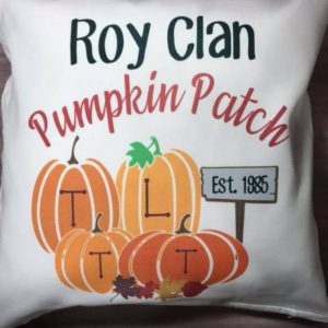 Pumpkin Patch Pillow