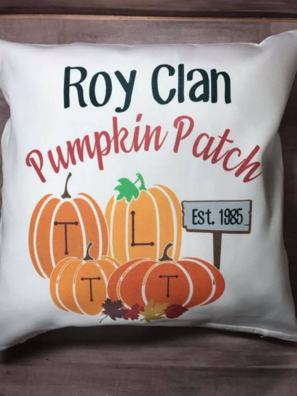 Pumpkin Patch Pillow