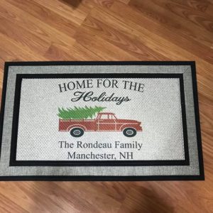 Home For The Holidays Mat