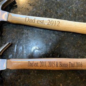 engraved hammer