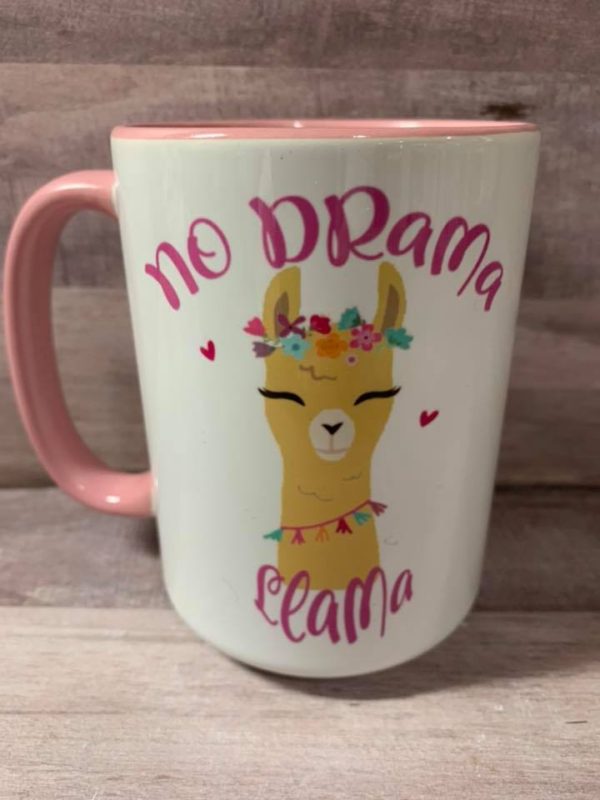 No Drama Llama Mug