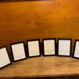 personalized engraved frames