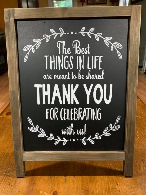 thank you sign
